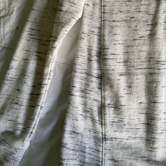 Heather light gray & white sweater top - Picture 2 of 9